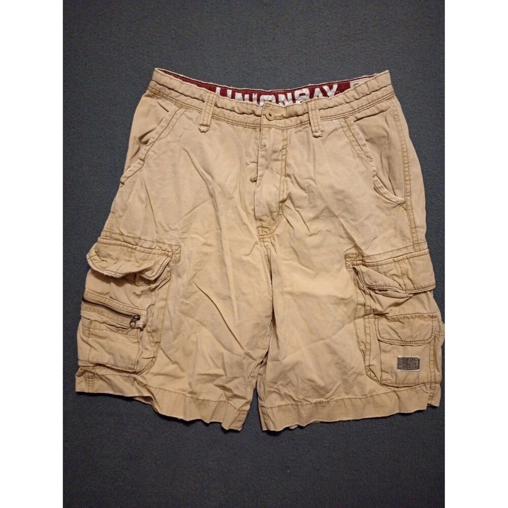 Union Bay Cargo Shorts Men’s Size 32 Tan Utility Shorts